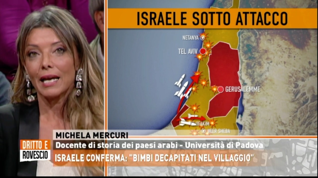 Michela Mercuri - Israele sotto attacco